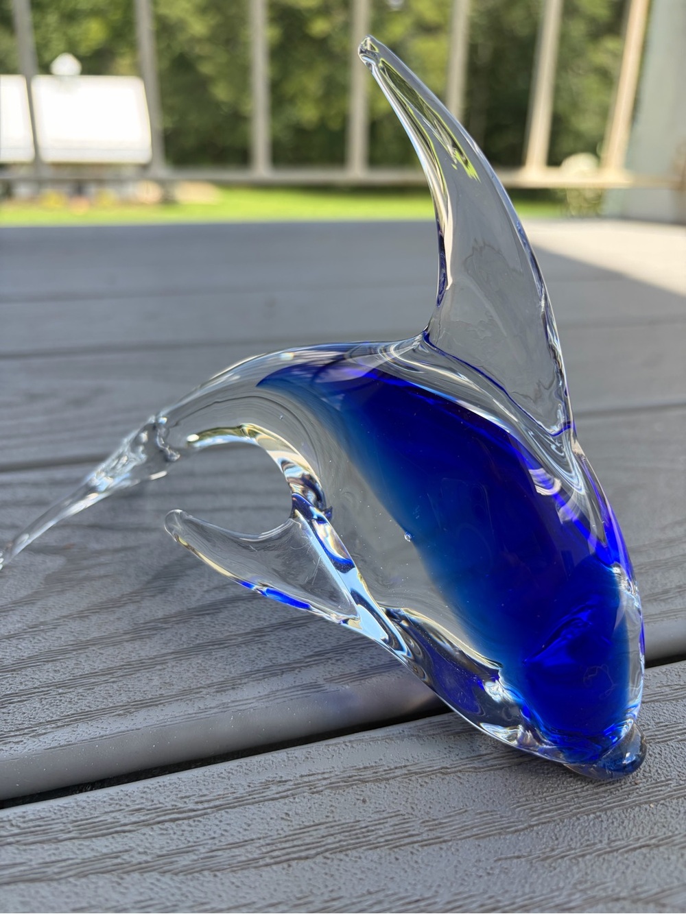 Murano glass dolphin